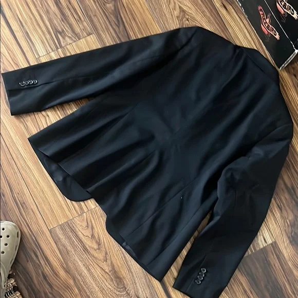 Brook brothers Classic wool Black Button-Up Blazer - Picture 8 of 8